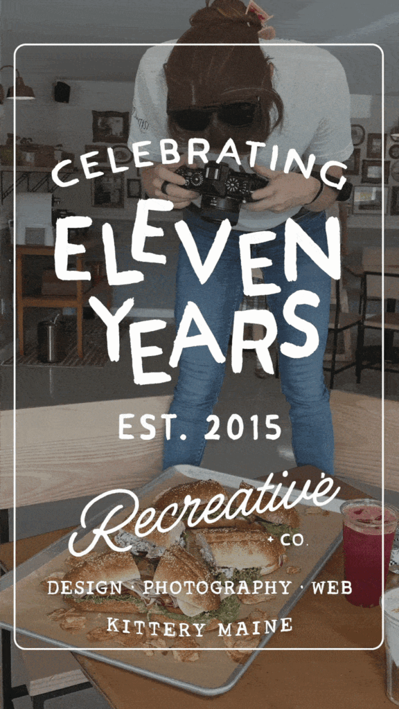 eleven years in, design and photography on the seacoast
