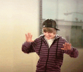 Young Justin Bieber dancing