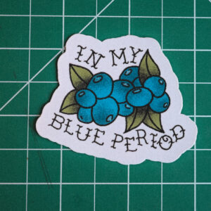 In my blue period